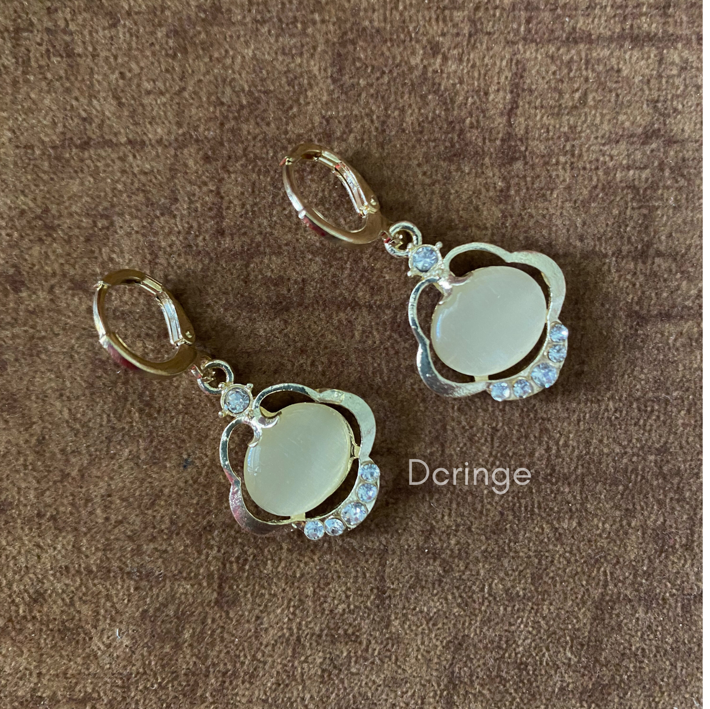 Bali Drop Gold Earrings