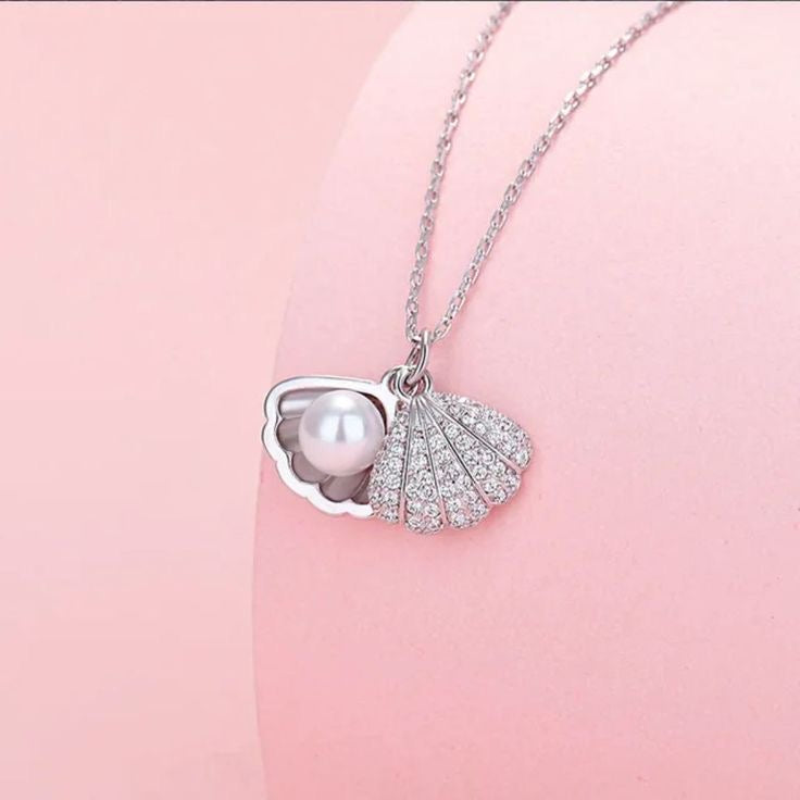 Silver Shell Necklace