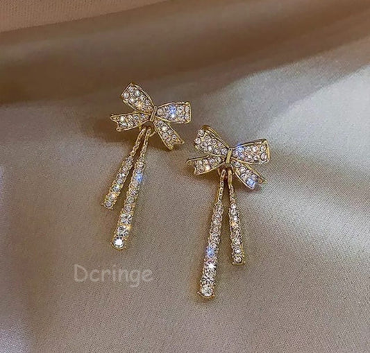 Coquette Ribbon Earring