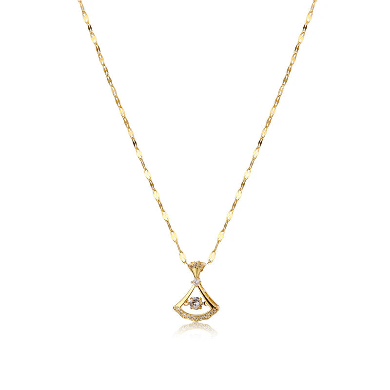 Hollow Gold Necklace