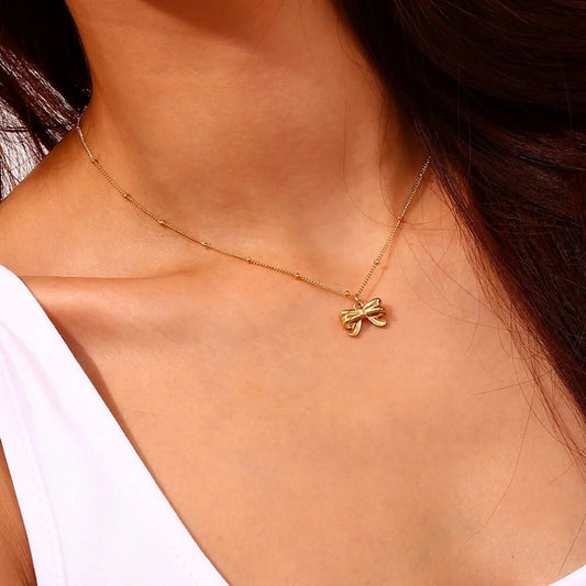 Cute Bow Necklace