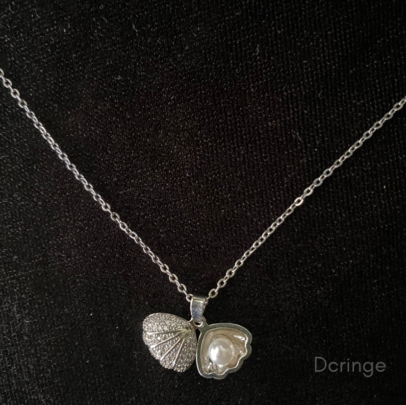 Silver Shell Necklace